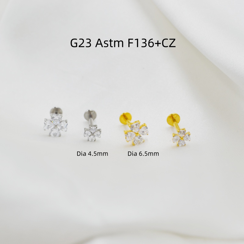 AMIGATINA卸売店 10個入り G23チタン ASTM - Body Jewelry Store のレビューと価格