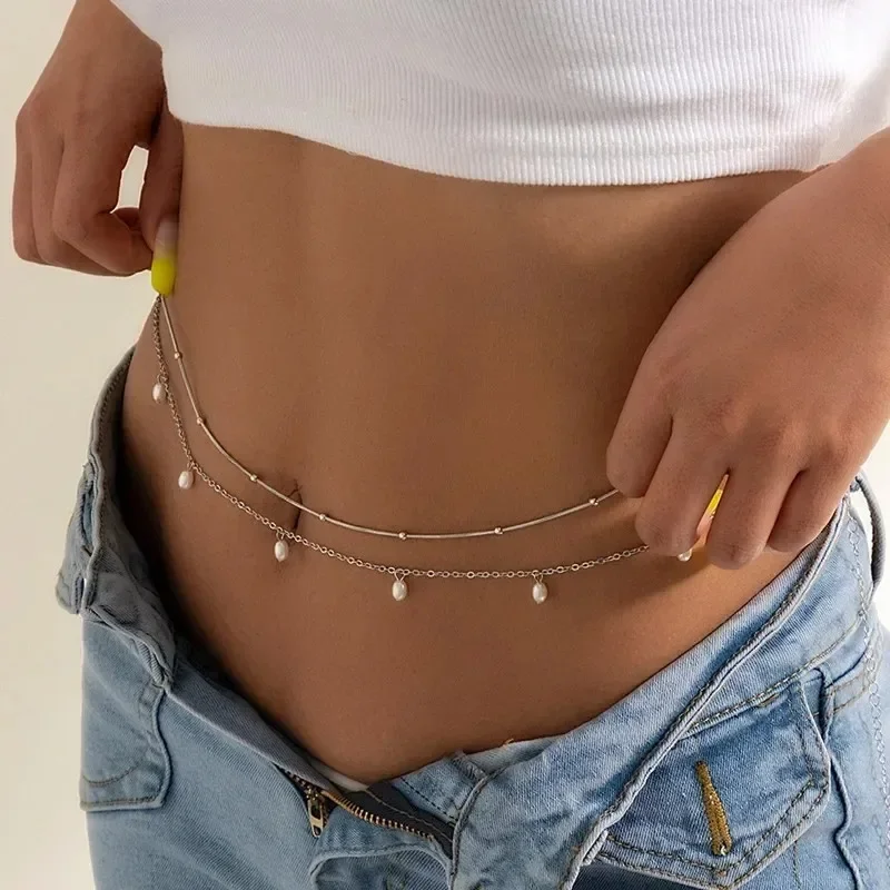 女性用バタフライチェーン,セクシーなベリーベルト,ボディジュ - Body Jewelry By The Chain Gang のレビューと価格