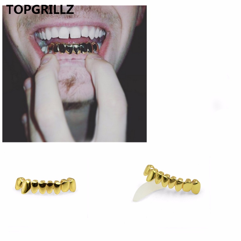 Topgrillzイエローゴールドカラーメッキドリップスタイ - Yellow Body Jewelry のレビューと価格