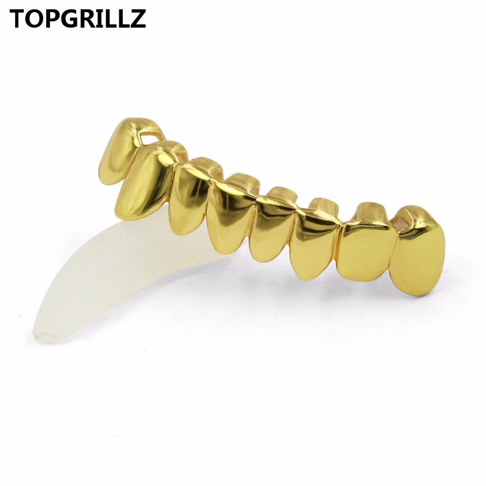 Topgrillzイエローゴールドカラーメッキドリップスタイ - Yellow Body Jewelry のレビューと価格